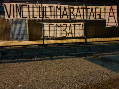 Entusiasmo e ansia in città, spuntano gli striscioni…