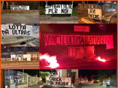 E in città spuntano tanti striscioni pro-Lecce