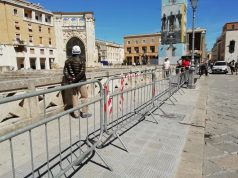 L’Anfiteatro già transennato