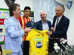 Gli omaggi del Leones al Lecce