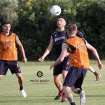 Benzar e Lucioni in allenamento