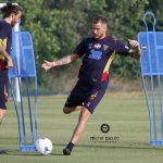 La Mantia e Tabanelli in allenamento