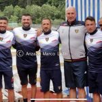 Liguori con staff tecnico Lecce