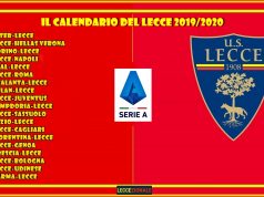 Il calendario del Lecce 2019/2020