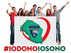 L’U.S. Lecce in campo per la donazione