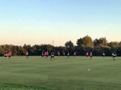 Il Lecce subito al lavoro a porte chiuse