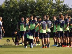 Lecce, in 7 si allenano a parte