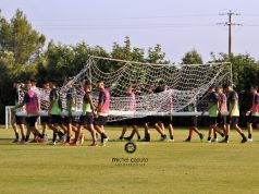 Lecce, amichevole con la Primavera. Domani riposo