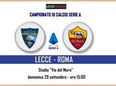 Lecce-Roma, le formazioni uffìciali: out Tabanelli, gioca Tachtsidis