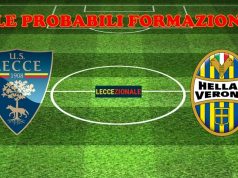 Lecce-Hellas Verona, le probabili formazioni