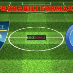 Probabili formazioni Lecce-Napoli
