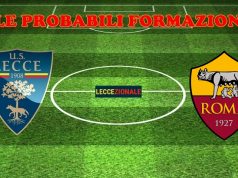 Lecce-Roma, le probabili formazioni
