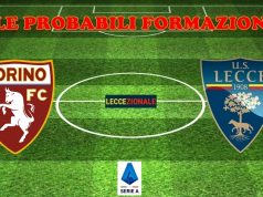 Torino-Lecce, le probabili formazioni