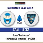 SPAL-LECCE TRASFERTA