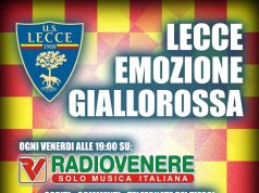 Su Radio Venere “Lecce emozione giallorossa”