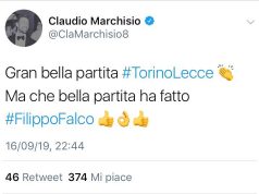 E Marchisio incorona Falco