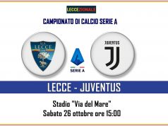 Le formazioni ufficiali di Lecce-Juventus