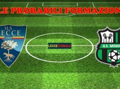 Le probabili formazioni di Lecce-Sassuolo