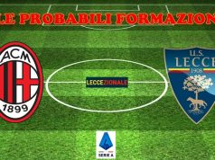 Milan-Lecce, le probabili formazioni