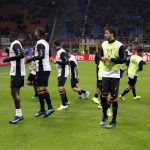 allenamento Lecce a S. Siro
