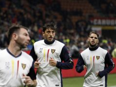 Meccariello di nuovo in gruppo. Farias lavora a parte