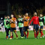 LECCE CAMPIONATO 2019-2020 APPLAUSI FINE PARTITA MICHEL CAPUTO/SILPRESS