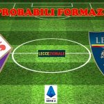 Probabili formazioni Fiorentina-Lecce