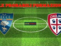 Lecce-Cagliari, le probabili formazioni