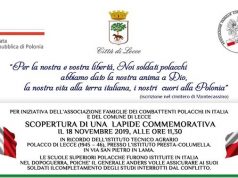Una lapide per l’Istituto Tecnico Agrario Polacco di Lecce