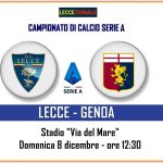 LECCE-GENOA ORARIO