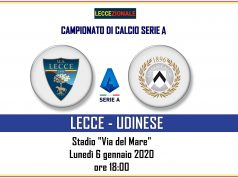 Lecce-Udinese, le formazioni ufficiali