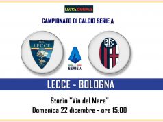 Lecce-Bologna, le formazioni ufficiali