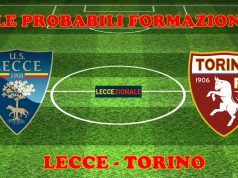 Lecce-Torino, le probabili formazioni