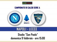 Napoli e Lecce così in campo
