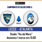 Lecce-Atalanta orario