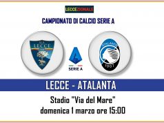 Lecce-Atalanta, ecco le formazioni ufficiali