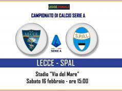 Lecce e Spal così in campo