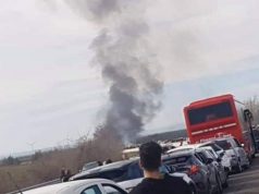 Agguato ai leccesi in autostrada: 200 baresi incendiano 2 pulmini
