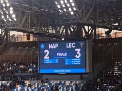 Napoli-Lecce, al via da oggi la prevendita per il Settore Ospiti