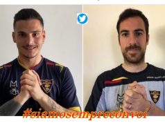 L’U.S. Lecce in campo contro il cancro