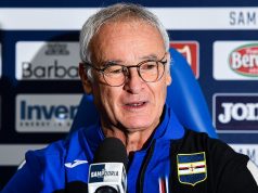 Samp, Ranieri in crisi: la quarta sconfitta per 2-1 quotata a 11