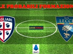 Cagliari-Lecce, le probabili formazioni