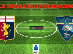 Genoa-Lecce, le probabili formazioni