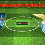 Probabili formazioni Lecce-Lazio
