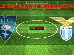 Lecce-Lazio, le probabili formazioni