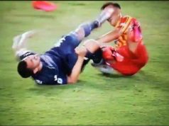 Calcio in faccia di Bonazzoli, Sticchi Damiani: “Errore clamoroso del VAR”