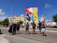Inaugurato il nuovo murale di Karsky & Beyond al quartiere Stadio