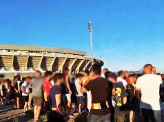 VIDEO/ Gli Ultrà Lecce a sorpresa al “Via del Mare”