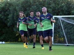 Il Lecce già al lavoro ad Acaya