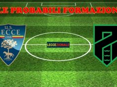 Lecce-Pordenone: le probabili formazioni